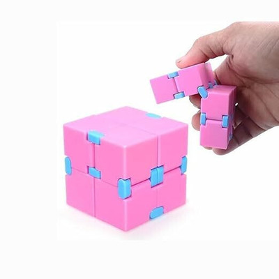 AKTOON TOYS Infinity Cube Fidget Toy Stress Relieving Fidgeting Game(1 Pieces)
