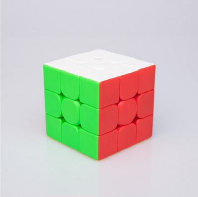 4GX MoYu Meilong Magic Cube 3x3 Speed Cube Magic Puzzle Brainteaser Game Toy(1 Pieces)