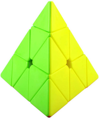 Shivalik Enterprises Pyramid Rubik's Cube / Stickerless Speed Cube 3x3(1 Pieces)