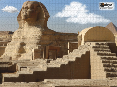 ABYZ Great Sphinx of Giza, Egypt Puzzle Play and Learn Educational Wooden Puzzle(1000 Pieces)
