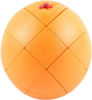 Kiditos Fruit Cube Orange Shaped Magic Cube Speed Puzzle Twisty Educational Toy For Kids(1 Pieces)