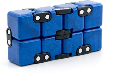Cubelelo Drift Infinity Cube Blue Speedcube Highspeed Magic Cube Puzzle(1 Pieces)