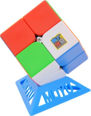 Hawkister MoYu MFJS MEILONG 2M 2x2 Cube (Magnetic) Stickerless, 2x2x2 M Speed Cube(1 Pieces)