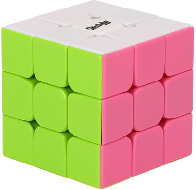 SKOODLE Quest Spiral Stickerless Cube 3X3X3(1 Pieces)