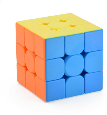 ARDAKI 3X3 Magic Puzzle Cube Game Toy Pack of 1,Multicolor,for Kid(1 Pieces)