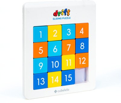 Cubelelo Number Sliding Puzzle 4x4 (Magnetic)(1 Pieces)