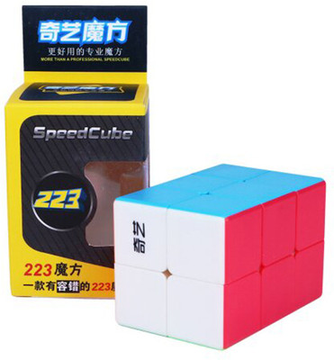 Hawkister QiYi 2x2x3 Speed Cube Stickerless Cuboid Tower Shaped Puzzle Magic(1 Pieces)