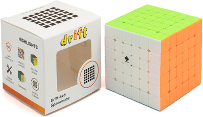 Cubelelo Drift 6x6 Stickerless Speed Cube Magic Puzzle Toy(1 Pieces)