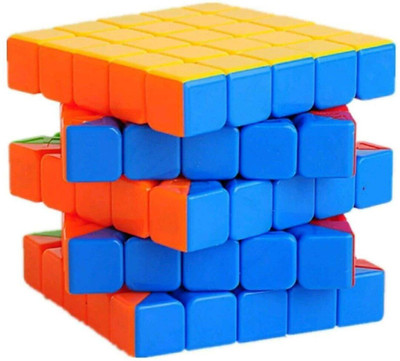 GOSHOPPE ENTERPRISES 5x5 Magic Speed Stickerless Cube Puzzle Toy for Kids & Adults(1 Pieces)