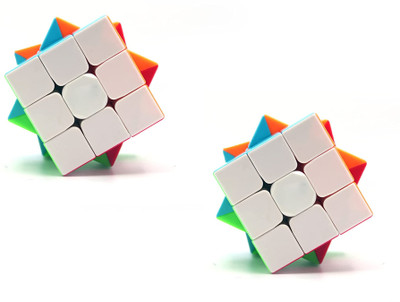 MGT CREATION Puzzle Cube Pack of 2 dk(54 Pieces)