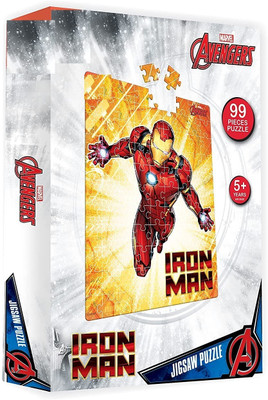 ZWINKO 99 Pieces . Puzzle Size 44.5cm X 37cm (Iron Man)(99 Pieces)