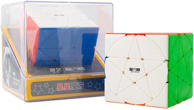 Cuberkart QiYi Pentacle Cube (Lite) Stickerless Speed Puzzle(1 Pieces)