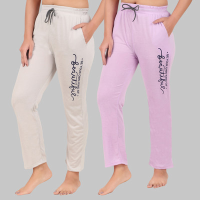 HouseOfCommon Solid Women Multicolor Track Pants