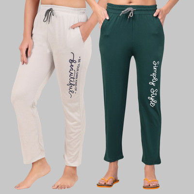 HouseOfCommon Solid Women Multicolor Track Pants