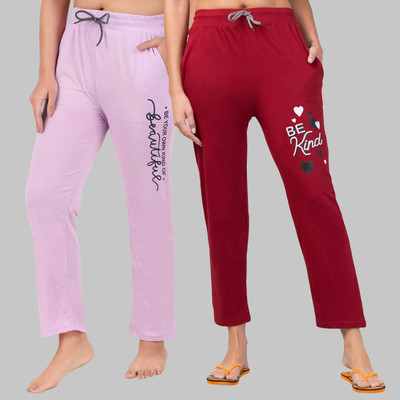 HouseOfCommon Solid Women Multicolor Track Pants