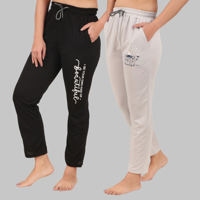 HouseOfCommon Solid Women Multicolor Track Pants