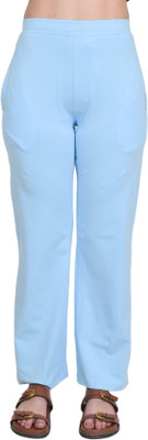 ATHOME Regular Fit Women Blue Trousers