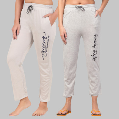 HouseOfCommon Solid Women Multicolor Track Pants