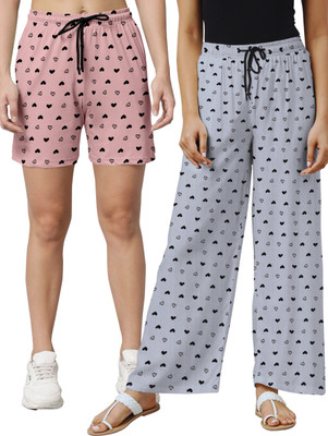 ZAKHIFASHION Printed Women Multicolor Regular Shorts