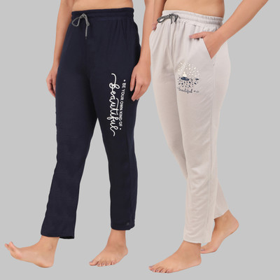 HouseOfCommon Printed Women Multicolor Track Pants