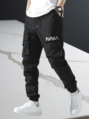 THE PVR CLOTHING Slim Fit Men Black Trousers