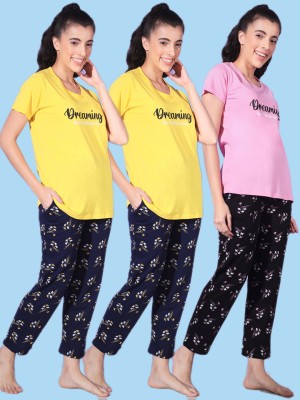 TRENDKNOT Women Pyjama