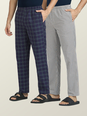 XYXX Checkered Men Multicolor Track Pants