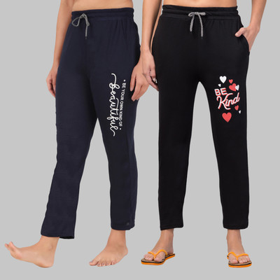 HouseOfCommon Solid Women Multicolor Track Pants
