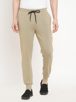 SWEET DREAMS Solid Men Beige Track Pants