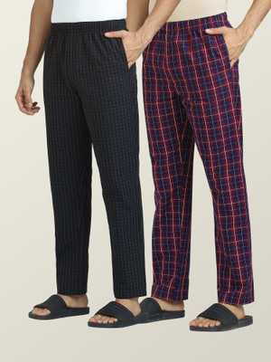 XYXX Checkered Men Multicolor Track Pants