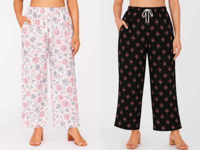 NishWomen Relaxed Women Multicolor Trousers