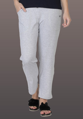 Club A9 Regular Fit, Relaxed Women Grey Trousers