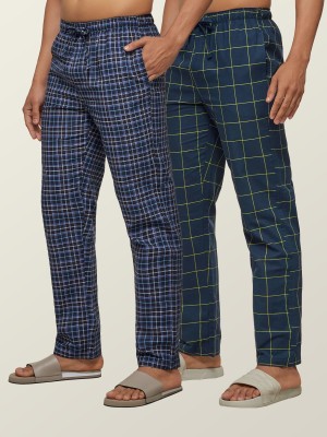 XYXX Checkered Men Multicolor Track Pants