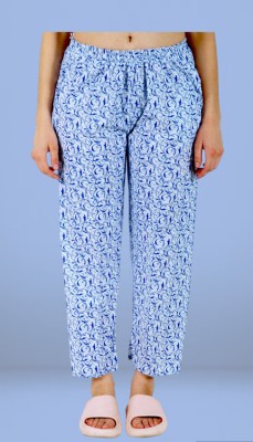 OMNEY Regular Fit, Relaxed Women Blue Trousers