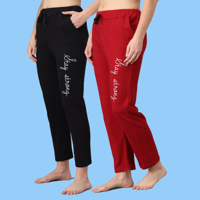 HEMLOCK Printed Women Multicolor Track Pants