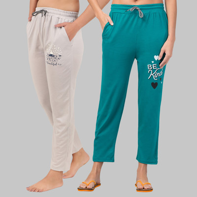 HouseOfCommon Solid Women Multicolor Track Pants