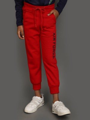 V-MART Track Pant For Boys(Red, Pack of 1)