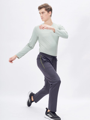 SWEET DREAMS Solid Men Grey Track Pants