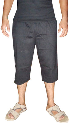 WellFitLook Solid Men Three Fourths