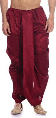 Larwa Solid Men Dhoti