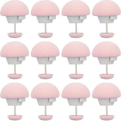 Lellow Pink Duvet Cover Pin & Clips, Double Sided Fasteners for Quilt,Cushions,Curtains Cotton Batting(1.3 cm x 2.9 cm)