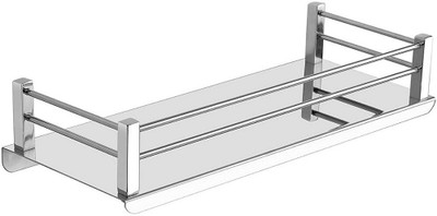 FORSQUARE HARDWARE PRODUCTS 304 Bathroom Shelf/Kitchen Shelf/Bathroom Accessories/ Wall Shelf (pack of 1) Stainless Steel Wall Shelf(Number of Shelves - 1, Steel)