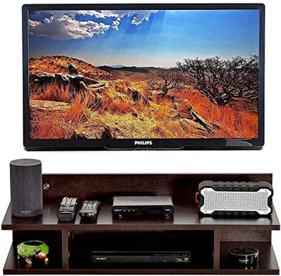 Mazing shoppee Wooden Wall Shelf(Number of Shelves - 5, Brown)