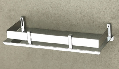 LAUREL Stainless Steel Wall Shelf(Number of Shelves - 1, Silver)