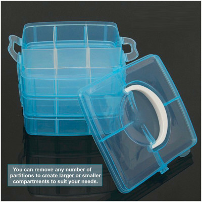 Webdealz Plastic Utility Container  - 1800 ml(Clear)