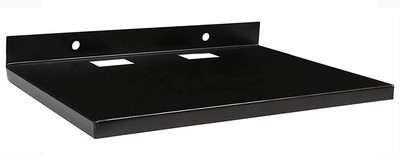 Sage Set top Box Stand/ Remote Stand/ DTH Stand (Metal - Set of 1, Medium Size) Iron Wall Shelf(Number of Shelves - 1, Black)