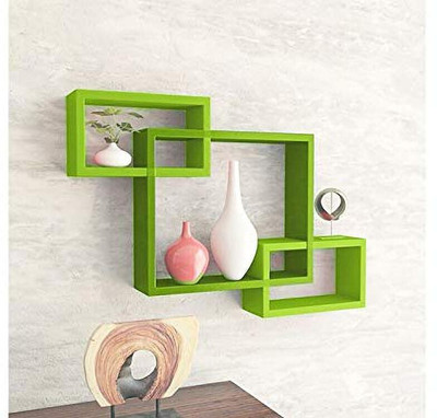 Amaze Shoppee MDF (Medium Density Fiber) Wall Shelf(Number of Shelves - 3)