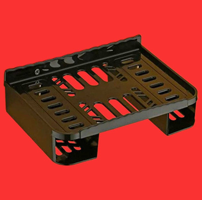 Jantrex TV Set Top Box Stand With Remote Holder Wall Mount Shelf DTH Stand For Wi-Fi Y Plastic Wall Shelf(Number of Shelves - 1, Black)