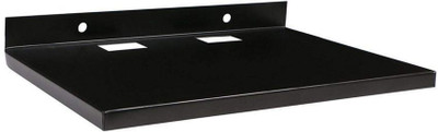 EmmEmm Heavy Metal RJB DTH Set Top Box Wall Mount Stand Cast Iron Wall Shelf(Number of Shelves - 1, Black)