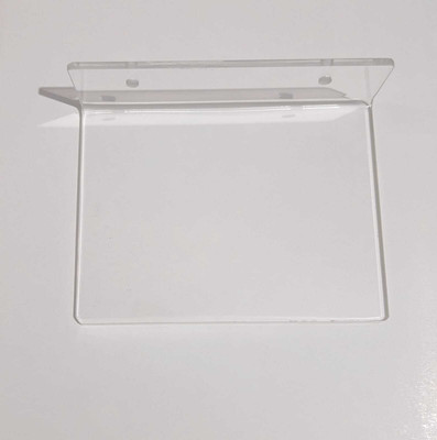 BBE Acrylic Shoe Stand 5*5 inch (pack of 20) Acrylic Wall Shelf(Number of Shelves - 1, Clear)